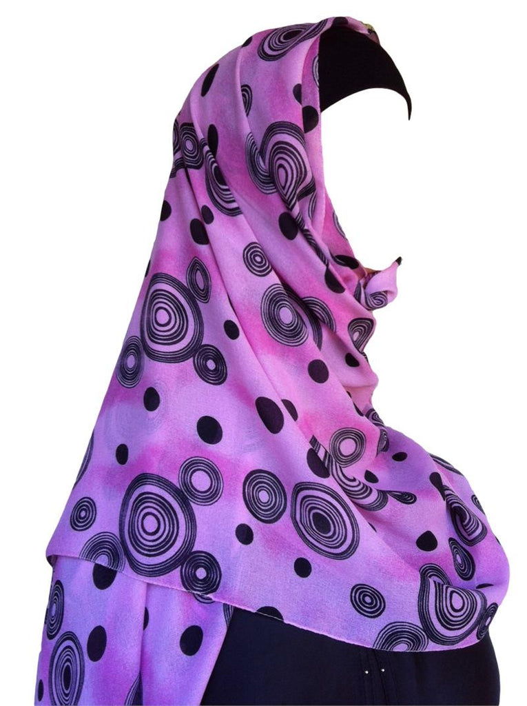 Elegant Islamic Shawls with Circular patterns from Dubai