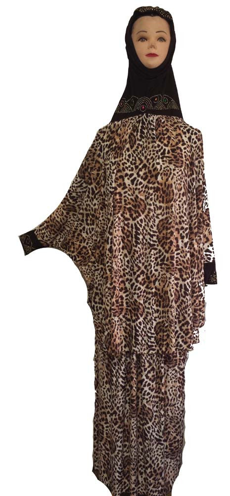 2-piece Prayer dress for the Muslimah - Middle Eastern Clothing