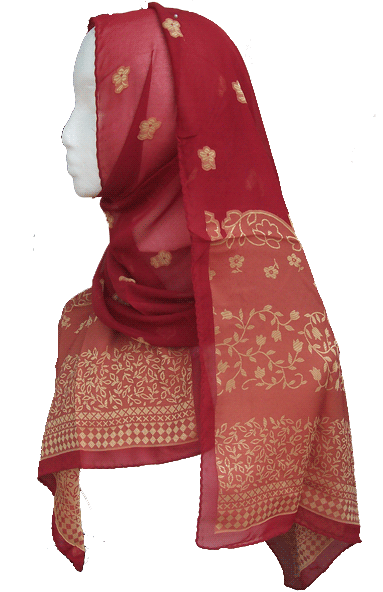 Elegant Islamic Shawl for Muslimah