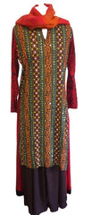 Pakistani Embroidered Shalwar Kameez for Eid - Arabic Islamic Shopping Store - 1