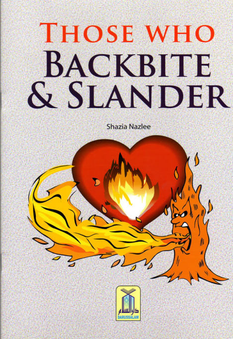 Those Who Backbite & Slander - Arabic Islamic Shopping Store