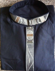 Fancy Men's Pakistani Kurta - Embroidered Collars - Arabic Islamic Shopping Store - 3
