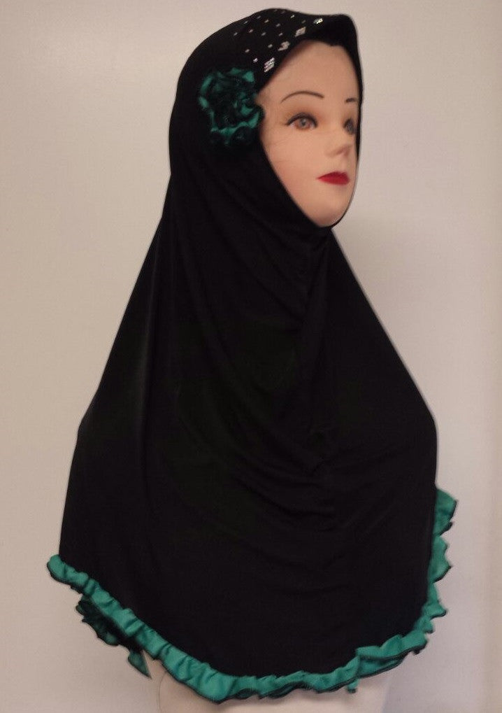 Floral patterned Ladies Hijab for the Muslimah