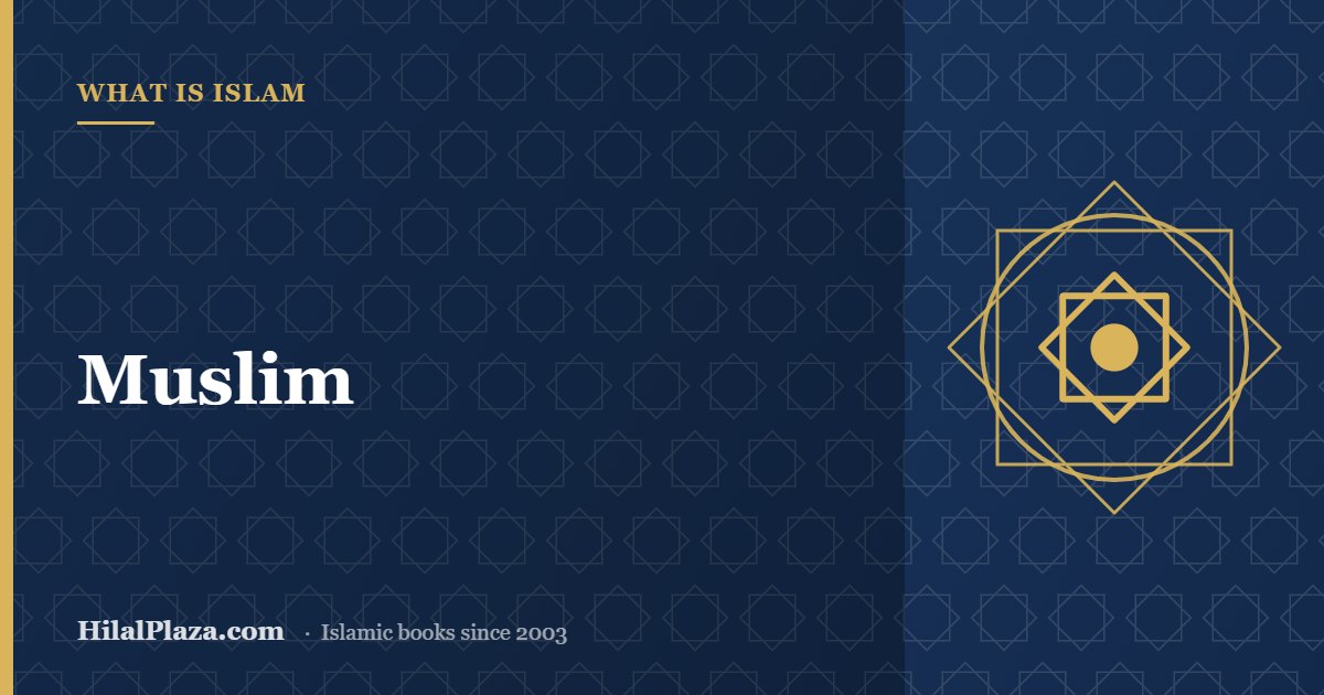 Muslim. Article header with an eight-point star icon
