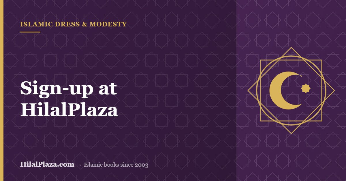 Sign-up at HilalPlaza. Article header with a crescent moon icon