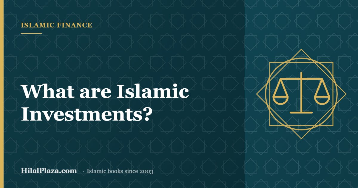 What are Islamic Investments? Article header with a balance scale icon
