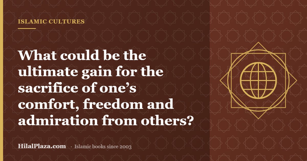 What could be the ultimate gain for the sacrifice of one’s comfort, freedom and admiration from others? Article header with a globe icon