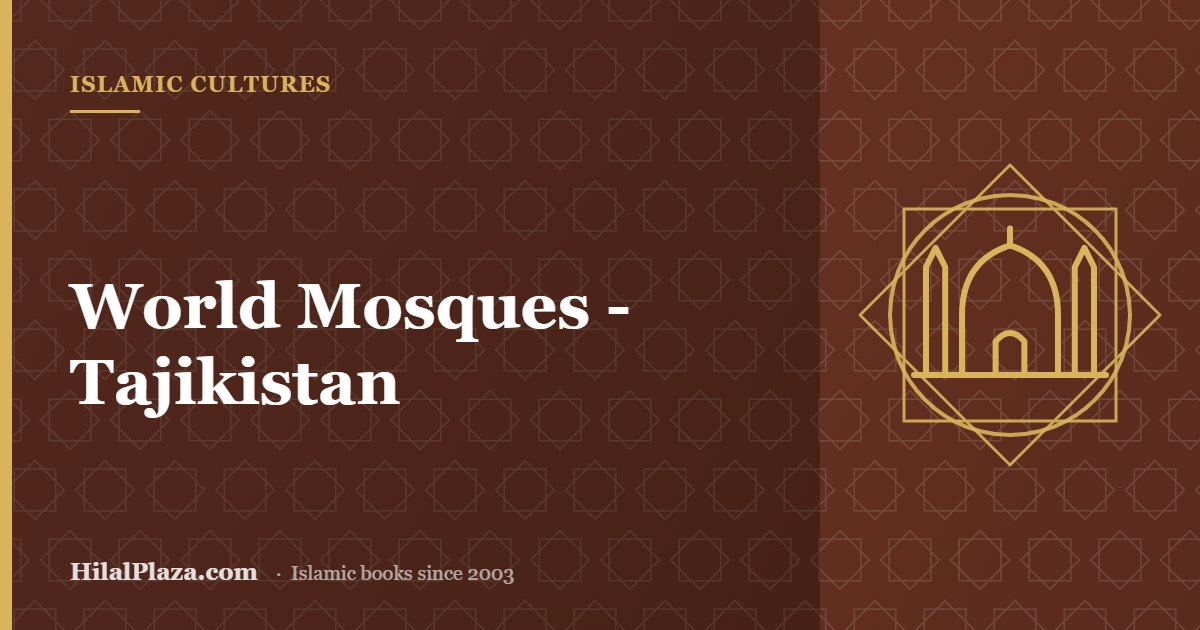World Mosques - Tajikistan. Article header with a mosque icon