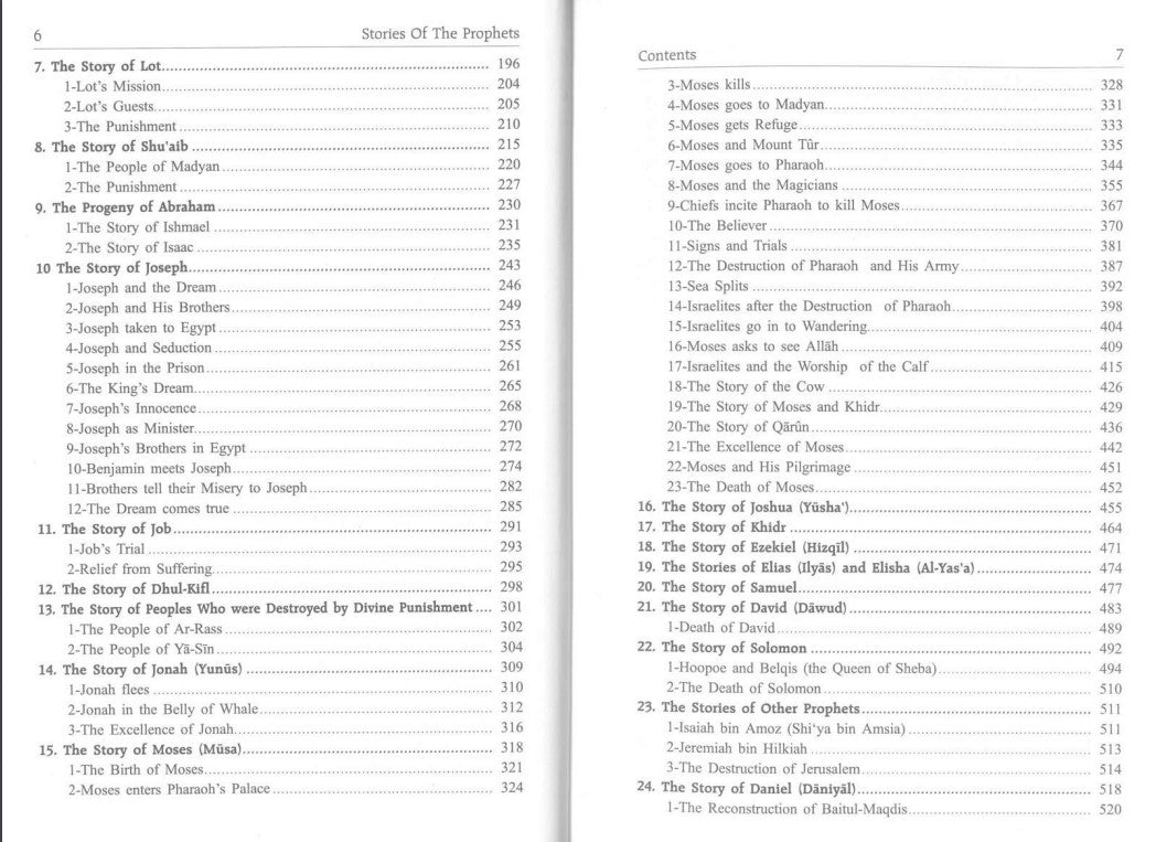 Stories of the Prophets (Ibn Kathir Al-Dimashqi)