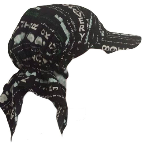 Bandana-like Caps with Attached Frills/Tails for Women - Arabic Islamic Shopping Store