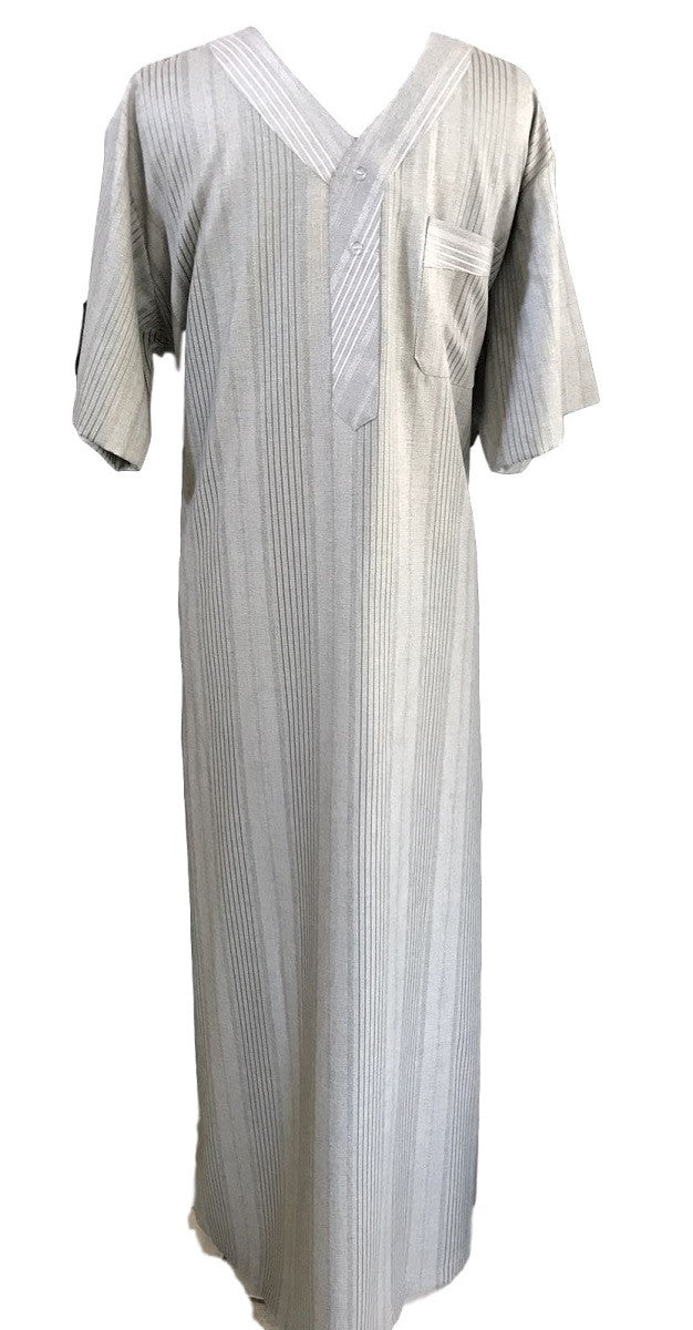 Striped Casual Dubai Thobes for Men