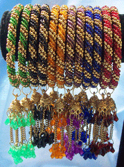 Colored Metallic Indian/Pakistani Bangles (Bangle Bracelets) - Arabic Islamic Shopping Store - 2