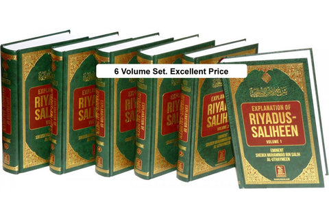 Explicación de Riyadus-Saliheen (juego de 6 volúmenes)