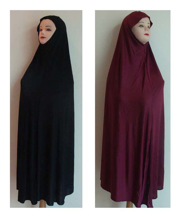 Long Hijab for the Modest Lady (Solid Colors - Knee Length) Long Hijab for the Modest Lady (Solid Colors - Knee Length)