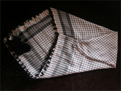 Checkered Print Middle Eastern Shemagh with Black tassles - Arabic Islamic Shopping Store - 3