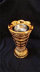 Royal Gold/Silver Designer Mabakhir for Burning Incense from Saudi Arabia - Arabic Islamic Shopping Store - 2