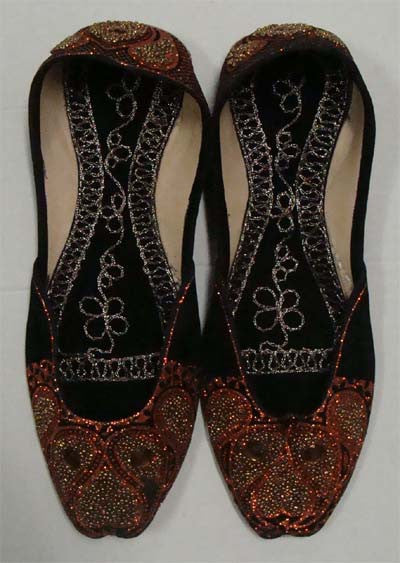 Richly Embroidered Khussa Shoes for Women - Arabic Islamic Shopping Store