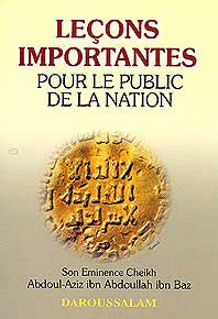 Lecons Importantes Pour Le Public De La Nation - Islam - General - French - Arabic Islamic Shopping Store
