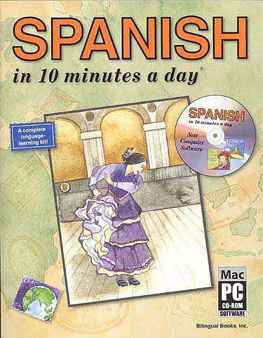 SPANISH in 10 minutes a day with CD-ROM - Language Study - Arabic Islamic Shopping Store