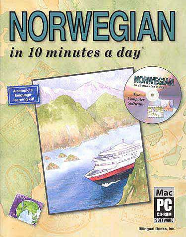 NORWEGIAN in 10 minutes a day with CD-ROM - Langauge Study - Arabic Islamic Shopping Store