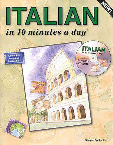 ITALIAN in 10 minutes a day with CD-ROM - Language Study - Arabic Islamic Shopping Store