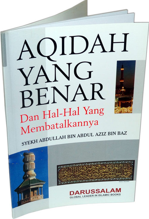Indonesian: Aqidah Yang Benar Dan Hal-Hal Yang Membatalkannya - Arabic Islamic Shopping Store