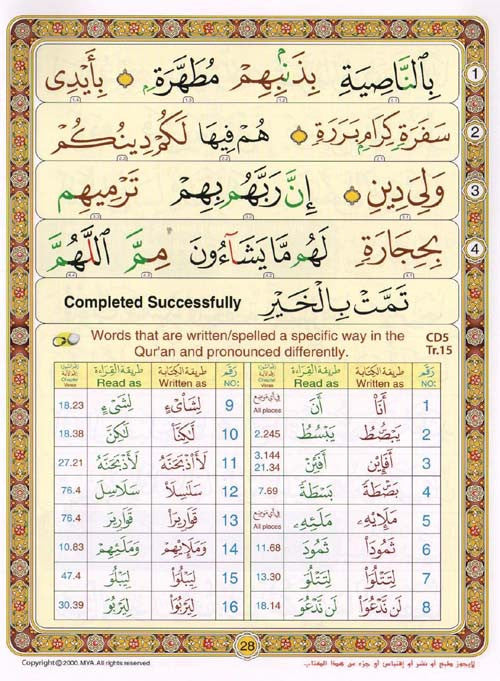Noorani Qa'idah for learning Quran (Book Only) - Arabic Islamic Shopping Store - 4