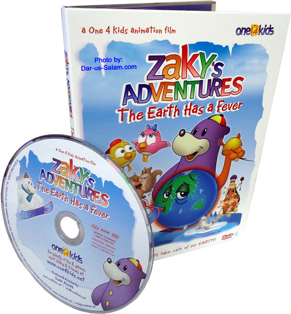 Zaky's Adventures - The Earth Has a Fever (DVD) - Arabic Islamic Shopping Store
