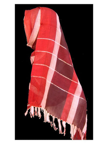 Patterned Linen Shawls - Model 5002 - Arabic Islamic Shopping Store