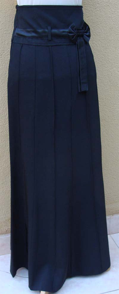 Afreen Long skirt with Satin sash bow - Arabic Islamic Shopping Store - 1