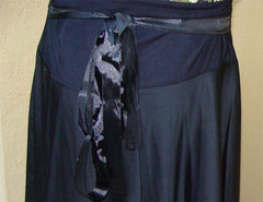 Elegant Black Flowing Skirt - Arabic Islamic Shopping Store - 3