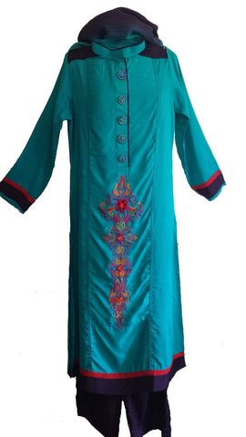 Pakistani Modern Shalwar Kameez Suit - Arabic Islamic Shopping Store