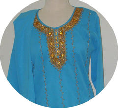 Colorful and Stylish Women Salwar Kameez - Model 30006 - Arabic Islamic Shopping Store - 3