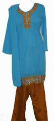 Colorful and Stylish Women Salwar Kameez - Model 30006 - Arabic Islamic Shopping Store - 1