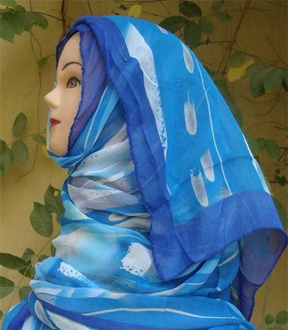 Fancy Artistic Turkish Shawl - Arabic Islamic Shopping Store