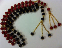 Glass Prayer beads with golden dangler - Arabic Islamic Shopping Store - 1