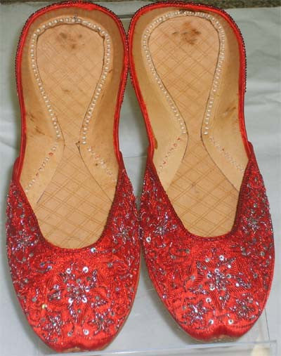 Fancy Pakistani / Indian Khussa Ladies Shoes - Model 1016 - Arabic Islamic Shopping Store