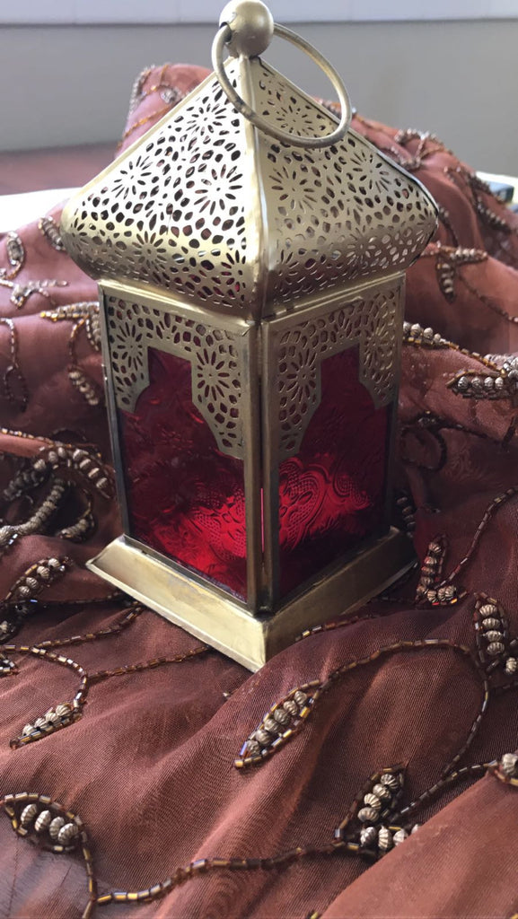 Moroccan Nodal Glass Lantern - Ramadan / Eid 2017 Decor