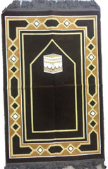 Elegant Makkah Design Prayer Rug - Arabic Islamic Shopping Store - 2