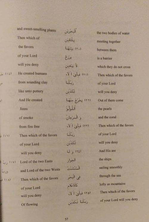 Libro de texto Seven Surahs de Iqra International