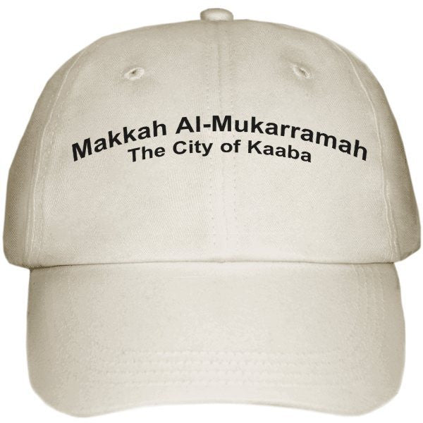 Cap with "Makkah Al-Mukarramah" - Arabic Islamic Shopping Store