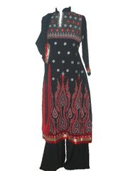 Ladies' Pakistani pants kameez with embroidery - Arabic Islamic Shopping Store - 1