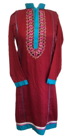 Elegantly embroidered Tunic top - Arabic Islamic Shopping Store