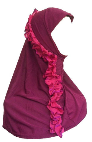 Fancy Frilly Hijab - Arabic Islamic Shopping Store