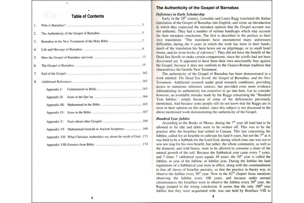 Gospel of Barnabas