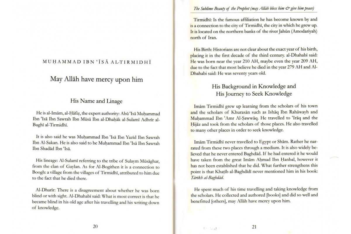 The Sublime Beauty of The Prophet