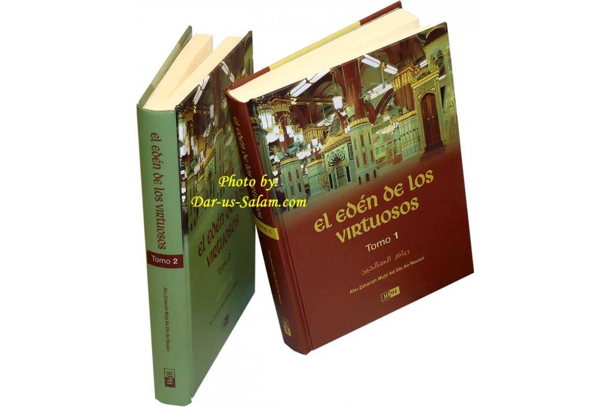 Spanish: El Eden de los Virtuosos - Riyadh as-Salihin (2 Vol. Set)